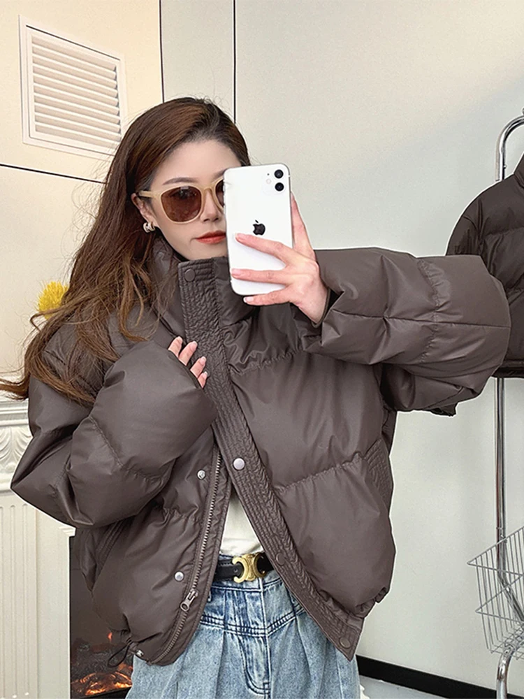 Свободная женская зимняя куртка в американском стиле из хлопка, новая коллекция, ретро-дизайн, с воротником-стойкой, премиум-класса, маленький размер, верхняя одежда
Свободная женская зимняя куртка в американском стиле из хлопка, новая коллекция, ретро-дизайн, с воротником-стойкой, премиум-класса, маленький размер, верхняя одежда