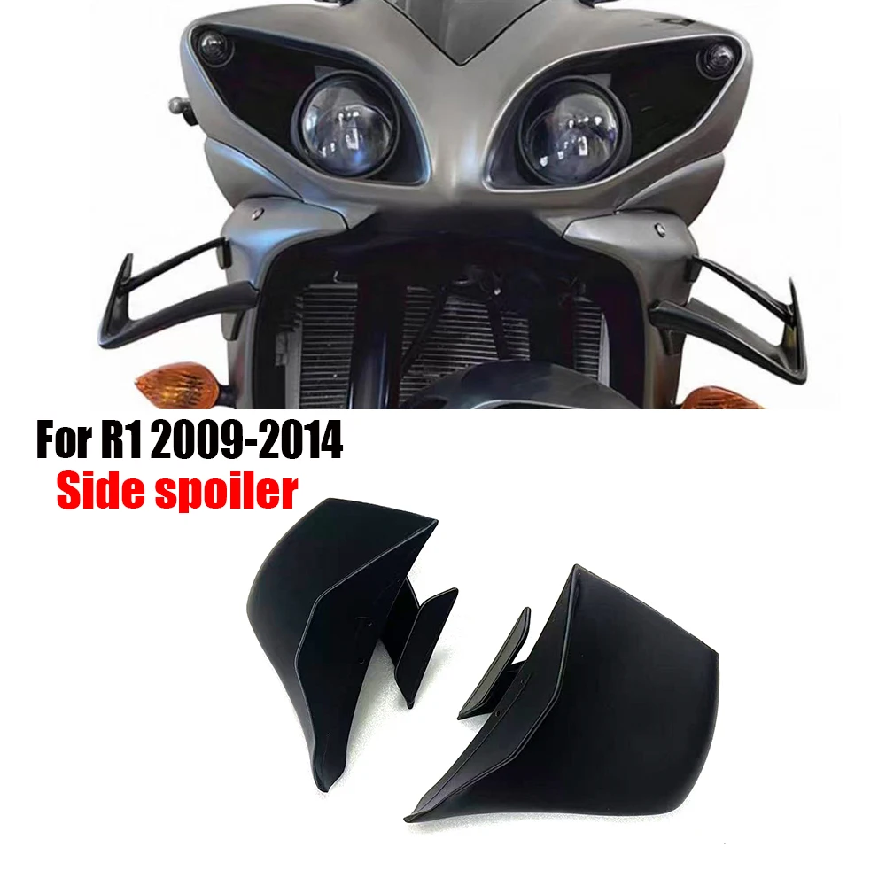 for Yamaha YZF-R1 2009 2010 2011 2012 2013 2014 Motorcycle Accessories Front Aerodynamic Fixed Wing Spoiler Side wing Aileron
for Yamaha YZF-R1 2009 2010 2011 2012 2013 2014 Motorcycle Accessories Front Aerodynamic Fixed Wing Spoiler Side wing Aileron