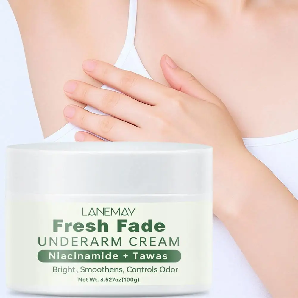 Крем для подмышек Fresh Fade с ниацинамидом: осветляет, разглаживает, контролирует запах. Увлажняющий лосьон для ухода за кожей подмышек, 100 г.
Крем для подмышек Fresh Fade с ниацинамидом: осветляет, разглаживает, контролирует запах. Увлажняющий лосьон для ухода за кожей подмышек, 100 г.