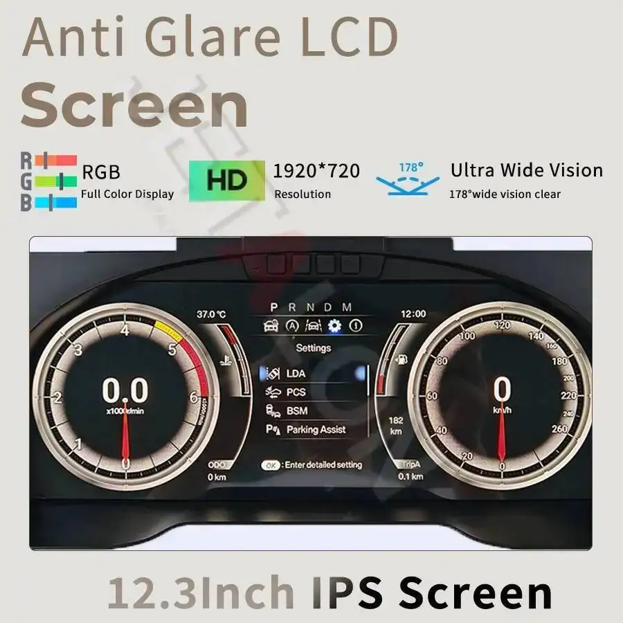 12.3inch Virtual Cockpit Car Multimedia Player For Toyota Innova 2016-2021 Digital LCD Instrument Cluster Linux Dashboard Screen
12.3inch Virtual Cockpit Car Multimedia Player For Toyota Innova 2016-2021 Digital LCD Instrument Cluster Linux Dashboard Screen