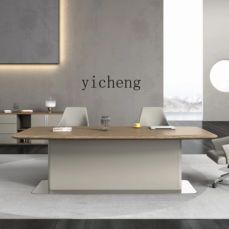 HYS office luxury conference table long table simple modern high-end conference room combination small strip
HYS office luxury conference table long table simple modern high-end conference room combination small strip
