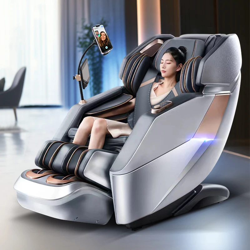 Оптовая торговля фабриками 4D массажные кресла, двойные SL-рейки, домашняя космическая кабина всего тела, голосовое управление с нулевой гравитацией RS1178
Оптовая торговля фабриками 4D массажные кресла, двойные SL-рейки, домашняя космическая кабина всего тела, голосовое управление с нулевой гравитацией RS1178