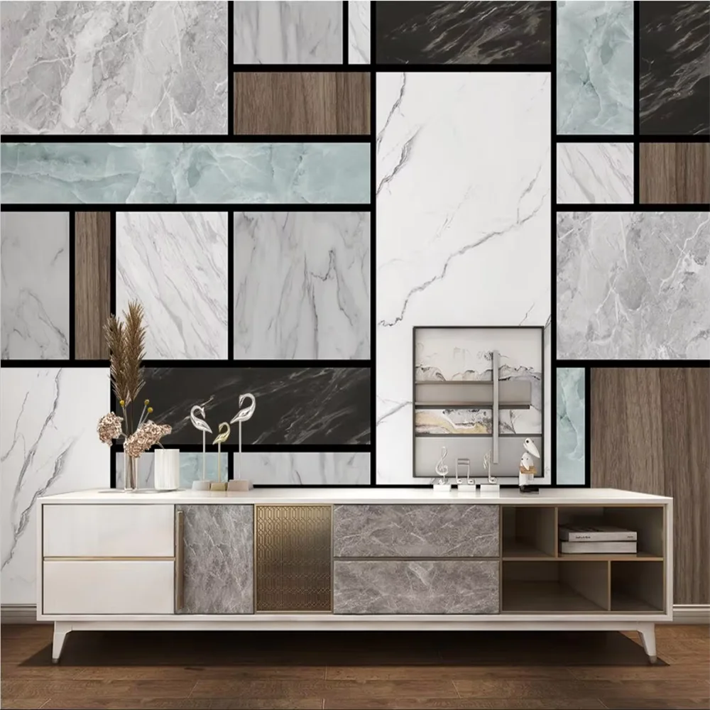 custom Nordic Jazz White Marble stone Photo Mural 3D home Decoration Wall Painting Living Room Wallpaper papier peint stickers
custom Nordic Jazz White Marble stone Photo Mural 3D home Decoration Wall Painting Living Room Wallpaper papier peint stickers