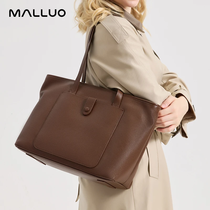 Women's Cow Leather Fashion Shoulder Bag Ladies Luxury Designer Cowhide Handbags Ladies Retro Large Capacity Commuting Bags Lady
Women's Cow Leather Fashion Shoulder Bag Ladies Luxury Designer Cowhide Handbags Ladies Retro Large Capacity Commuting Bags Lady