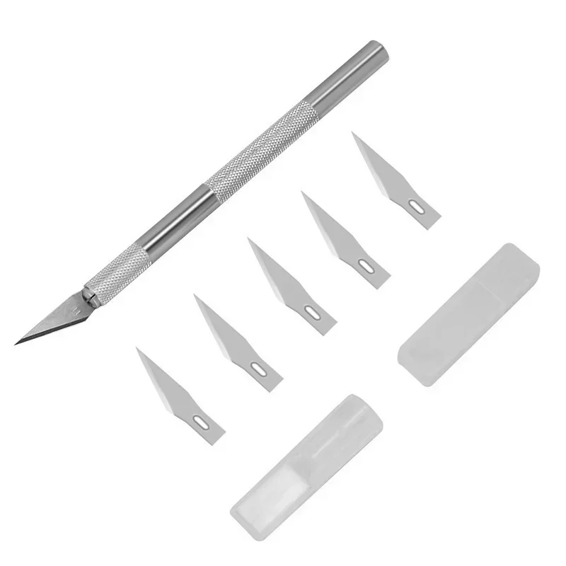 Carving Knife Scrapbooking Card Making Hobby Knife Paper Precision Cutting Carving Craft Pottery Clay Sculpture Ceramics Tools
Carving Knife Scrapbooking Card Making Hobby Knife Paper Precision Cutting Carving Craft Pottery Clay Sculpture Ceramics Tools