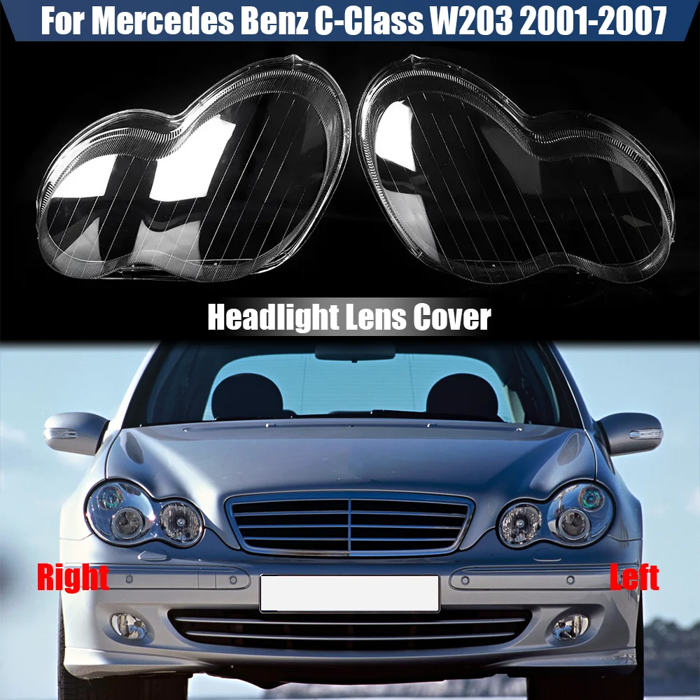 Чехол для передней фары Mercedes Benz C-Class W203 2001-2007 C180 C200 C230, абажур, накладка на фару, прозрачная лампа из оргстекла
Чехол для передней фары Mercedes Benz C-Class W203 2001-2007 C180 C200 C230, абажур, накладка на фару, прозрачная лампа из оргстекла