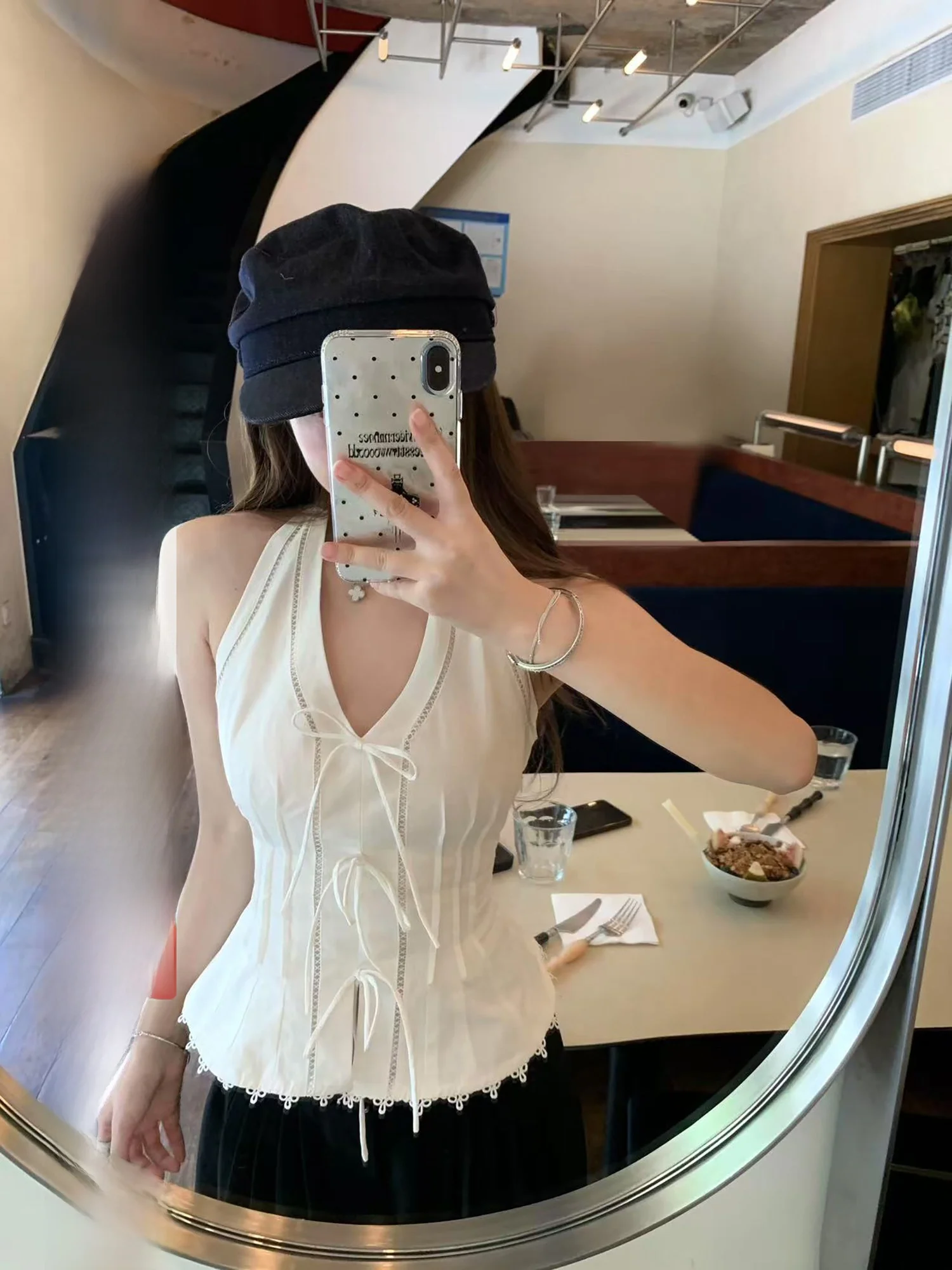 2toyoung Daytime Moonlight Women's Lace Trim Belted Ne Hanging Strap Vest Svel Slimming Top Cotton Pure Comfort
2toyoung Daytime Moonlight Women's Lace Trim Belted Ne Hanging Strap Vest Svel Slimming Top Cotton Pure Comfort