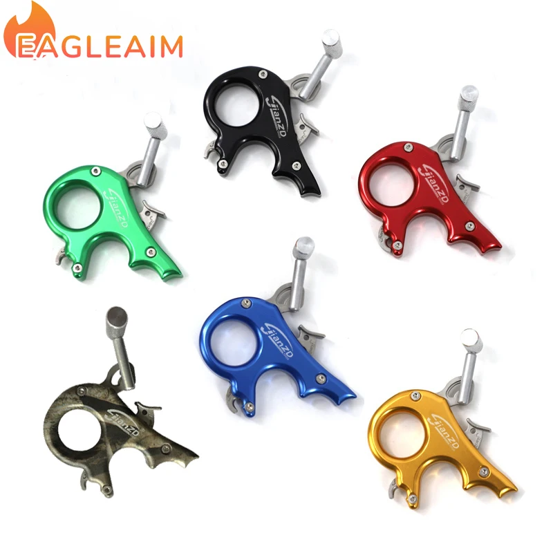 JIANZD Archery Release 3 Fingers Grip Spread 360° Rotatable Caliper Trigger Aluminum Alloy Thumb Bow Hinge Release For Compound
JIANZD Archery Release 3 Fingers Grip Spread 360° Rotatable Caliper Trigger Aluminum Alloy Thumb Bow Hinge Release For Compound