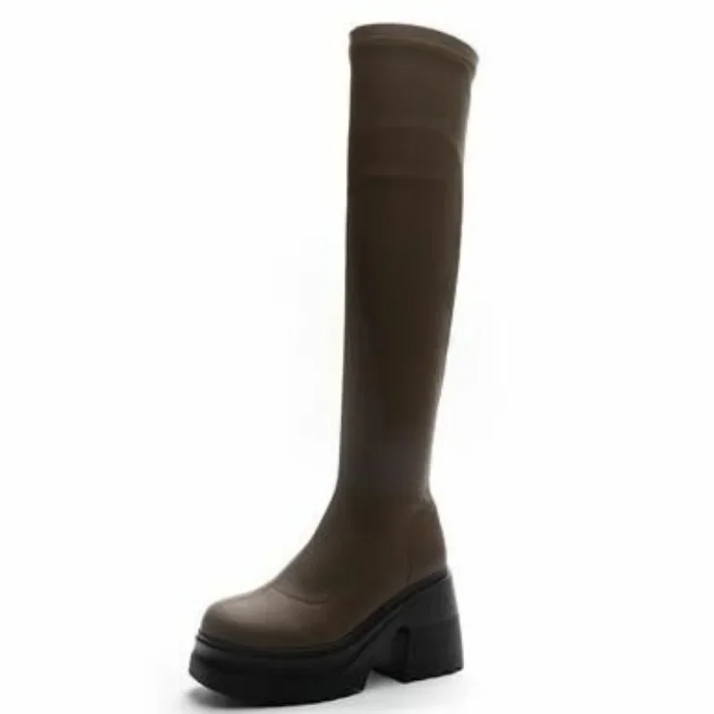 10CM Women Autumn High Brand Breathable Shoes Platform Wedge Fashion Spring Ankle Boots Winte Warm Plush Over-the- Knee Slip On
10CM Women Autumn High Brand Breathable Shoes Platform Wedge Fashion Spring Ankle Boots Winte Warm Plush Over-the- Knee Slip On