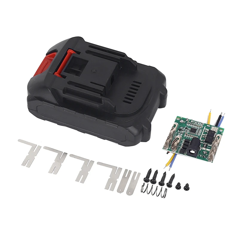 Battery Plastic Case+Lithium Battery Protective Board for Makita 5-Cell Battery Tool Battery Case Kit
Battery Plastic Case+Lithium Battery Protective Board for Makita 5-Cell Battery Tool Battery Case Kit