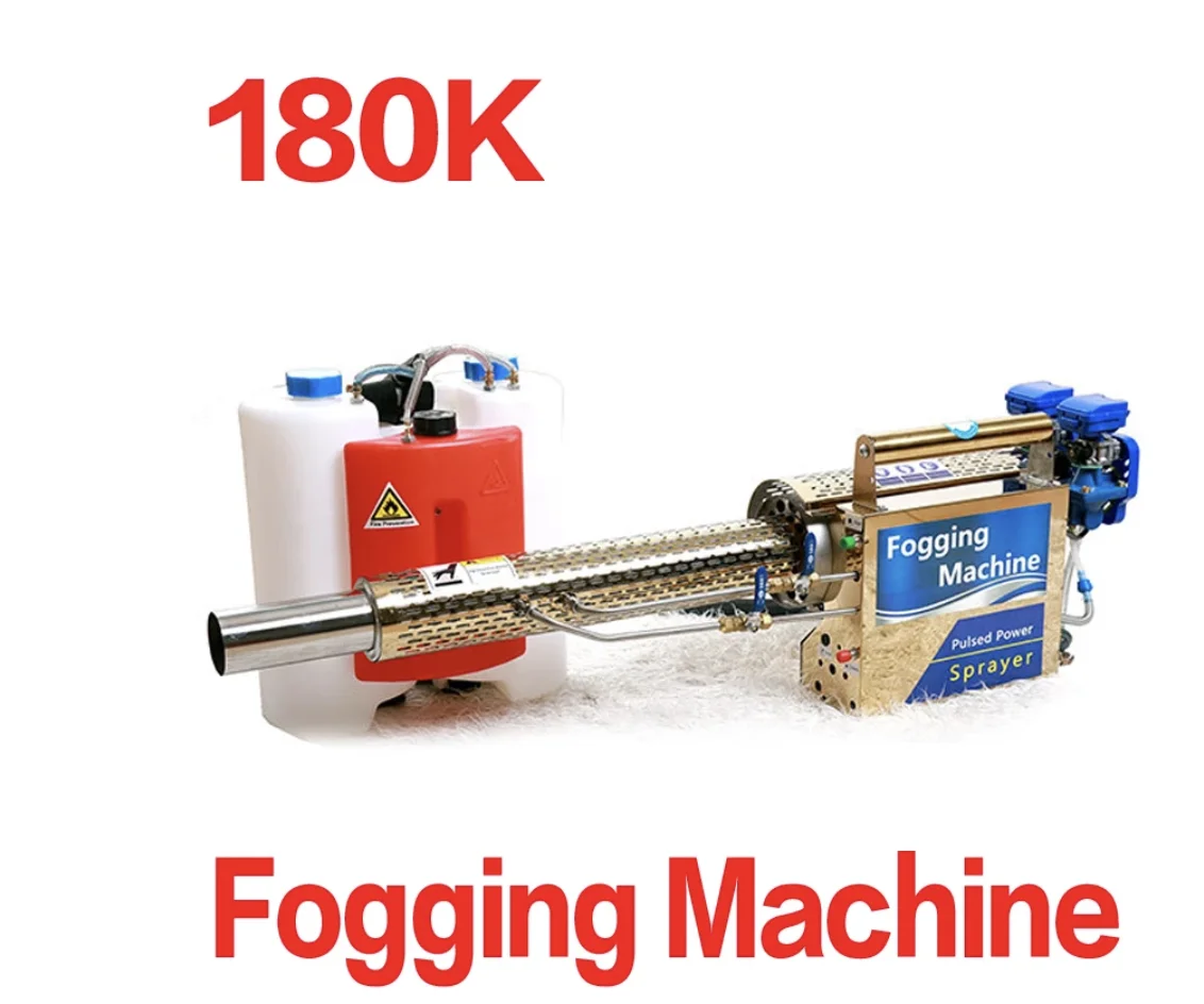 Thermal Fogger Machine sprayer Disinfection Pulverizador Agricultura ULV Smoke Machine Garden Knapsack Sprayer 180K
Thermal Fogger Machine sprayer Disinfection Pulverizador Agricultura ULV Smoke Machine Garden Knapsack Sprayer 180K