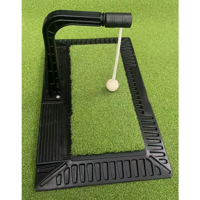 Golf swing practitioner, ranging practitioner, electronic indoor swing practitioner