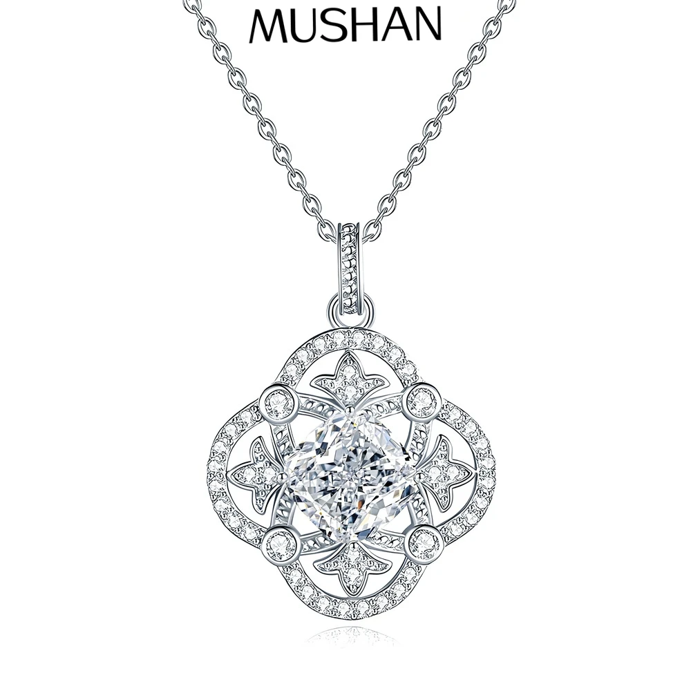 MuShan Brand Jewelry 925 Sterling Silver Pendant Dangle 2CT Moissanite Premium Quality for Her 18K Rose Gold Plated MST Patent
MuShan Brand Jewelry 925 Sterling Silver Pendant Dangle 2CT Moissanite Premium Quality for Her 18K Rose Gold Plated MST Patent