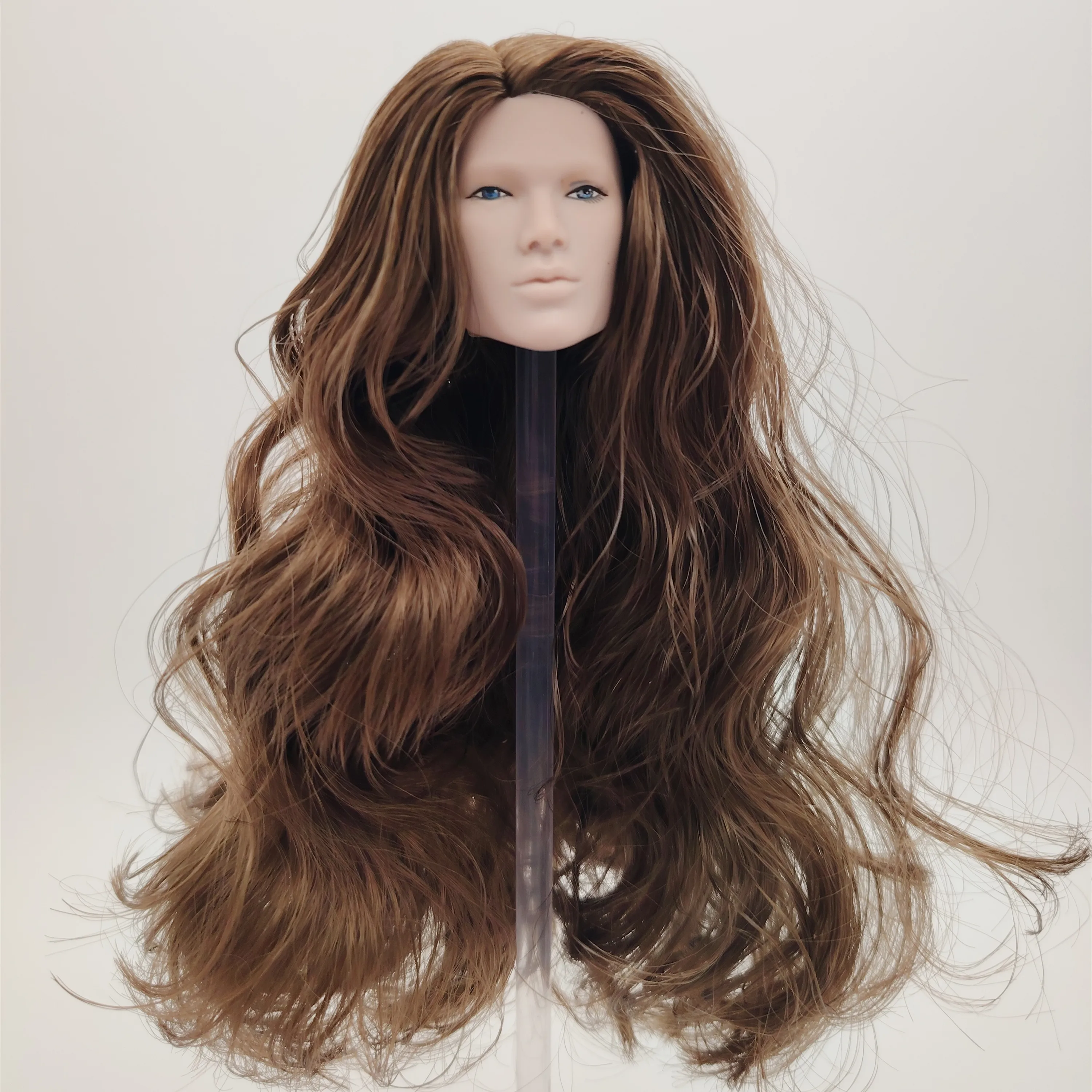 Fashion Royalty Dark Brown Hair Reroot Tenzin Dahkling Color Infusion Male Doll Head OOAK
Fashion Royalty Dark Brown Hair Reroot Tenzin Dahkling Color Infusion Male Doll Head OOAK
