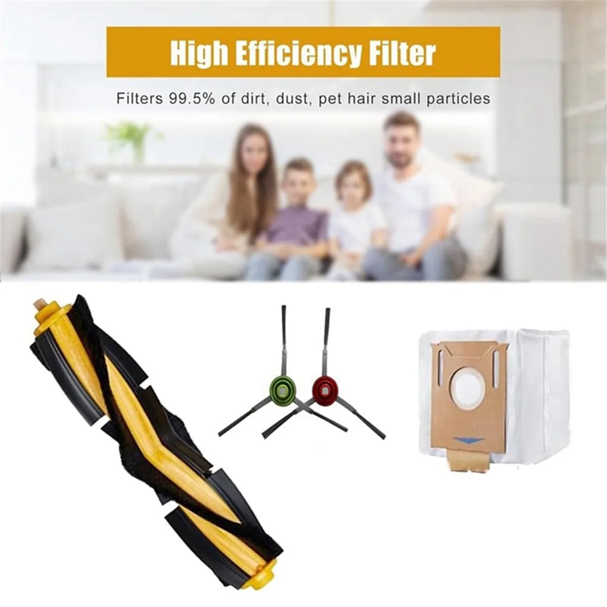 ABXHH For ECOVACS T8 MAX/AIVI Robot Vacuum Cleaner Accessories Replacement Accessories
ABXHH For ECOVACS T8 MAX/AIVI Robot Vacuum Cleaner Accessories Replacement Accessories