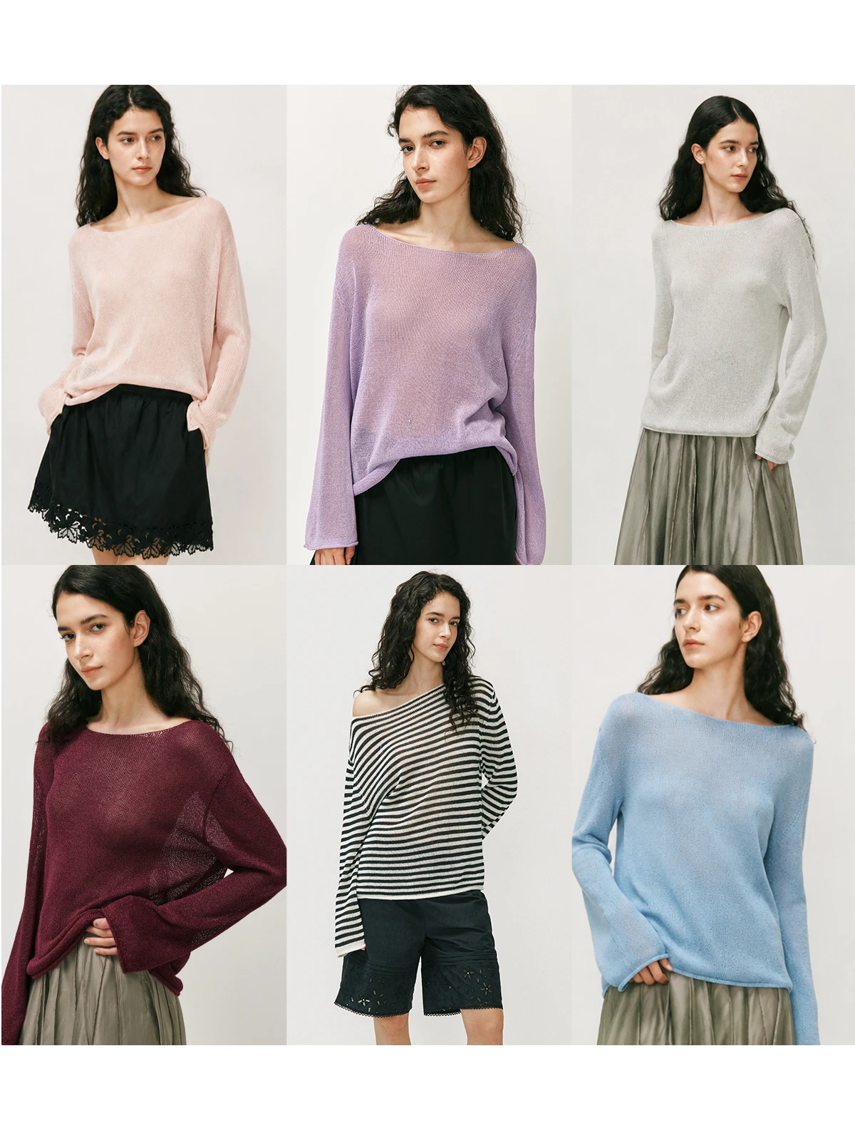 Loose Long Sleeve round Neck Knitted Sweater Slimming Effect Lazy Atmosphere Sense Cuffed Soft Viscose Blend Comfortable Fit ...
Loose Long Sleeve round Neck Knitted Sweater Slimming Effect Lazy Atmosphere Sense Cuffed Soft Viscose Blend Comfortable Fit ...