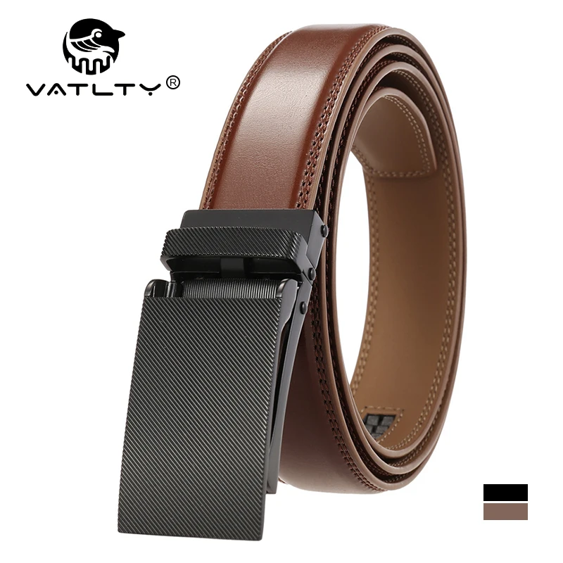 VATLTY новый брючный ремень для мужчин из цинкового сплава с автоматической пряжкой, регулируемый кожаный ремень из натуральной яловой кожи, рабочий ремень, мужские ремни
VATLTY новый брючный ремень для мужчин из цинкового сплава с автоматической пряжкой, регулируемый кожаный ремень из натуральной яловой кожи, рабочий ремень, мужские ремни