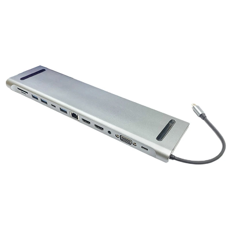 12 In 1 USB Type-C Expansion Dock USB Hub Suitable For Laptop Expansion Docking Station
12 In 1 USB Type-C Expansion Dock USB Hub Suitable For Laptop Expansion Docking Station