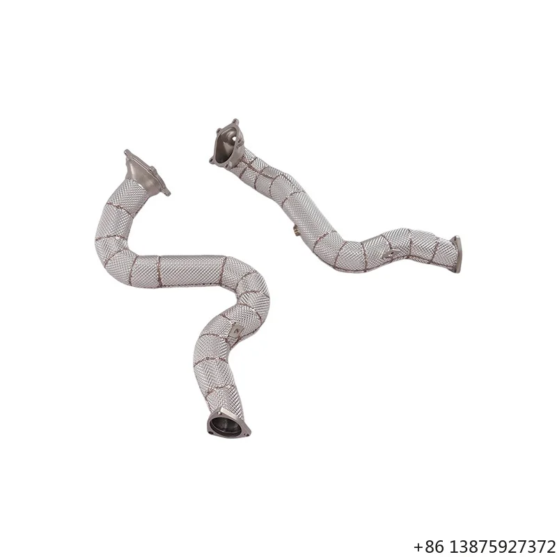 Polished Stainless Steel Exhaust Downpipe for S6 S7 C7 4.0T Front Section
Polished Stainless Steel Exhaust Downpipe for S6 S7 C7 4.0T Front Section