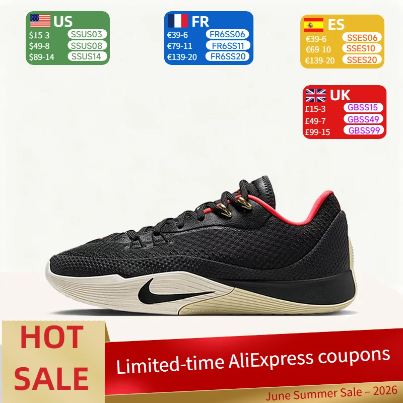 NIKE S.T. FLARE Retro Comfort Soft Rebound Supportive Multi-Functional Low-Top Basketball Shoes Men's HF0232-001
NIKE S.T. FLARE Retro Comfort Soft Rebound Supportive Multi-Functional Low-Top Basketball Shoes Men's HF0232-001