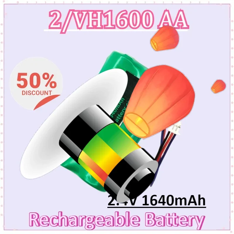 2/VH1600 AA 2.4V 1640mAh 3-wire Plug Ni-MH Rechargeable Battery PacksHigh Quality
2/VH1600 AA 2.4V 1640mAh 3-wire Plug Ni-MH Rechargeable Battery PacksHigh Quality