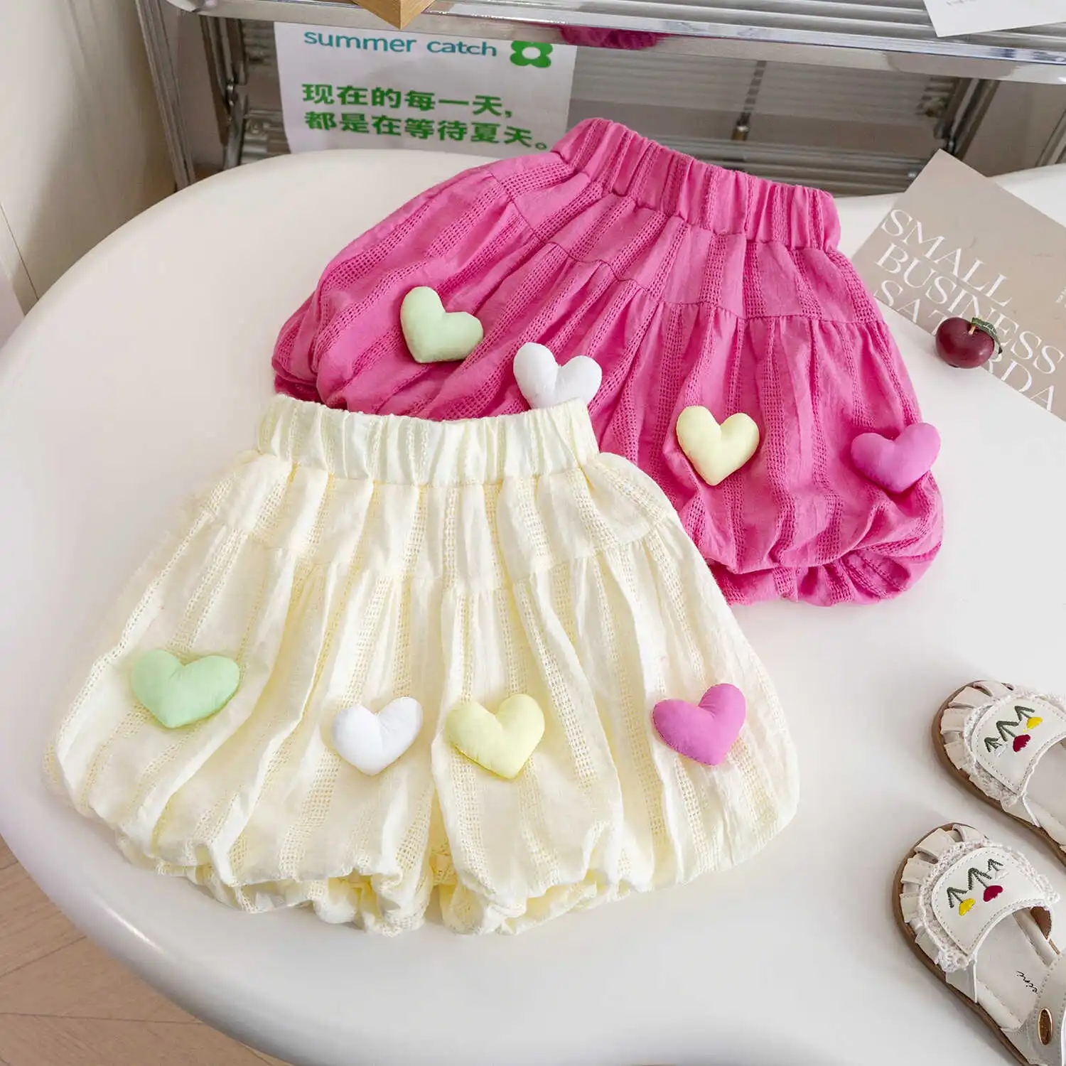 2-7Years Toddler Baby Cotton Bud Shorts for Girls Cute Loose Short Pants Infant Summer Shorts with Heart Pattern 3 4 5 6
2-7Years Toddler Baby Cotton Bud Shorts for Girls Cute Loose Short Pants Infant Summer Shorts with Heart Pattern 3 4 5 6