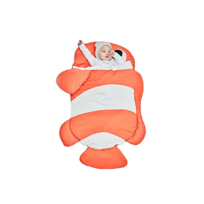 Ins Popular Children's Sleeping Bag Shark All Cotton Multi-functional Baby Anti Kick Clown Fish Comfortable Beautiful Durable
Ins Popular Children's Sleeping Bag Shark All Cotton Multi-functional Baby Anti Kick Clown Fish Comfortable Beautiful Durable