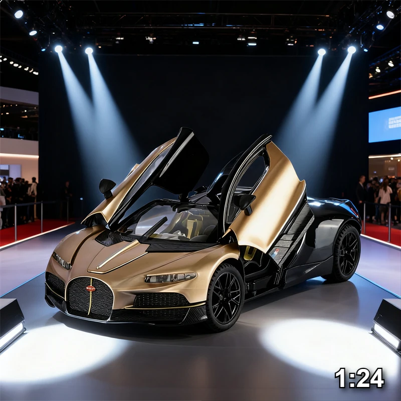 1:24 Баклати Турбийон, спортивный автомобиль, модель автомобиля из сплава, звук и свет, детские игрушки, коллекционные предметы, подарки на день рождения
1:24 Баклати Турбийон, спортивный автомобиль, модель автомобиля из сплава, звук и свет, детские игрушки, коллекционные предметы, подарки на день рождения