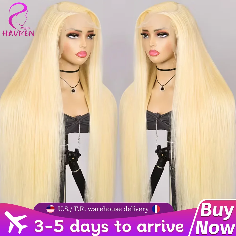 613 Blonde Straight Human Hair Wigs 13x4 13X6 Hd Lace Frontal Wig Brazilian Pre Plucked 4x4 Lace Front Wig 220 Density For Women
613 Blonde Straight Human Hair Wigs 13x4 13X6 Hd Lace Frontal Wig Brazilian Pre Plucked 4x4 Lace Front Wig 220 Density For Women