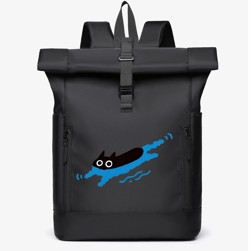 Large capacity Men Business Backpack Swimming Black Cat Diving Printed Men Women School Bags Waterproof Business Backpack Couple
Large capacity Men Business Backpack Swimming Black Cat Diving Printed Men Women School Bags Waterproof Business Backpack Couple