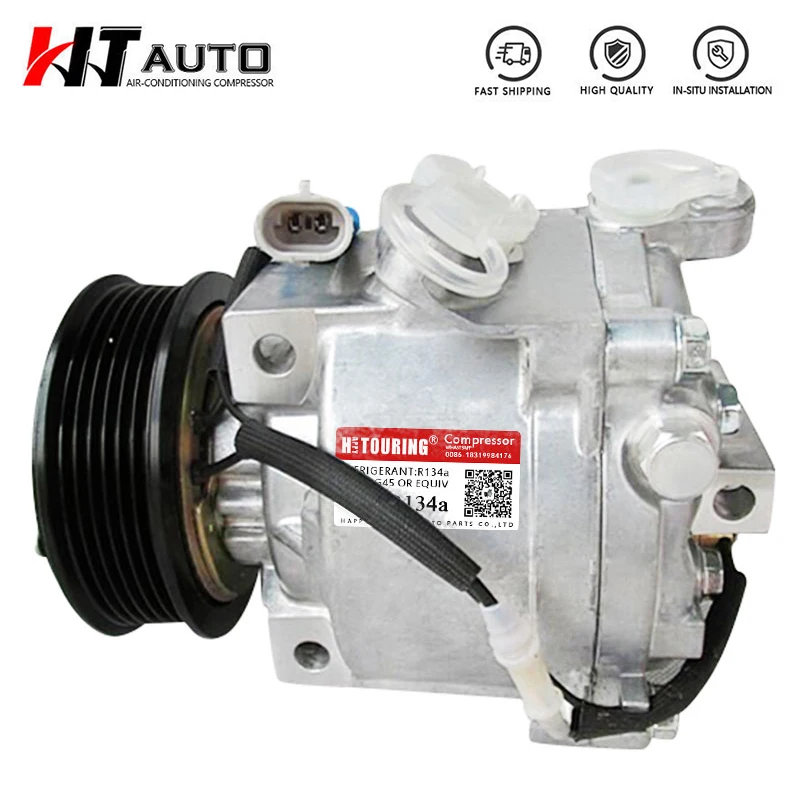 Компрессор кондиционера QS90 для Chevrolet Sonic 95370313 л 1522300 1522385 AKT011H404G AKT200A408 AKT200A415 1522300 1522385 97496
Компрессор кондиционера QS90 для Chevrolet Sonic 95370313 л 1522300 1522385 AKT011H404G AKT200A408 AKT200A415 1522300 1522385 97496