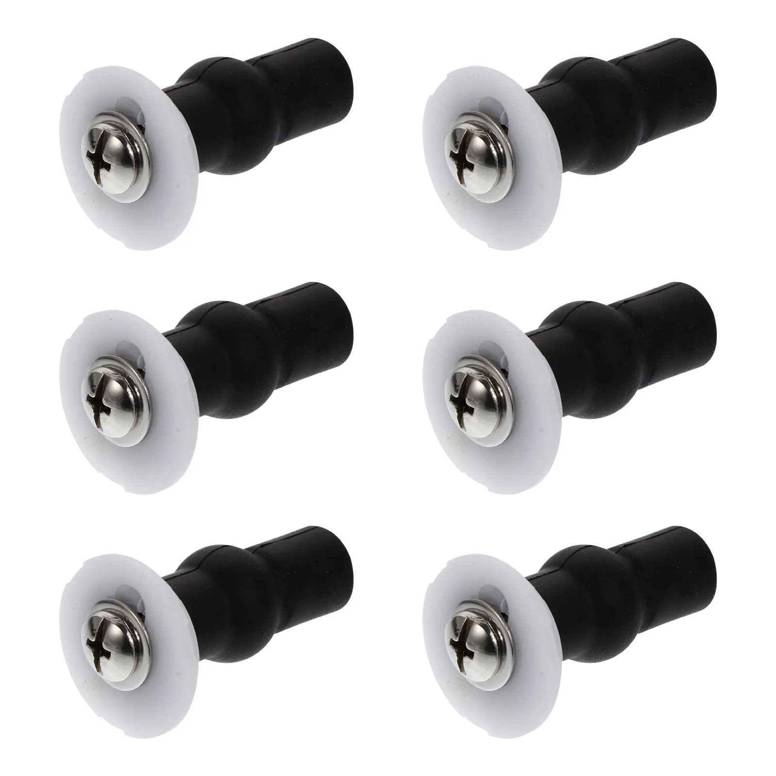 6Pcs Toilet Seat Bolts Screws Kit Brass Material Smooth Surface Tough Corrosion Resistant for Toilet Lid Seat Cover Fixing
6Pcs Toilet Seat Bolts Screws Kit Brass Material Smooth Surface Tough Corrosion Resistant for Toilet Lid Seat Cover Fixing