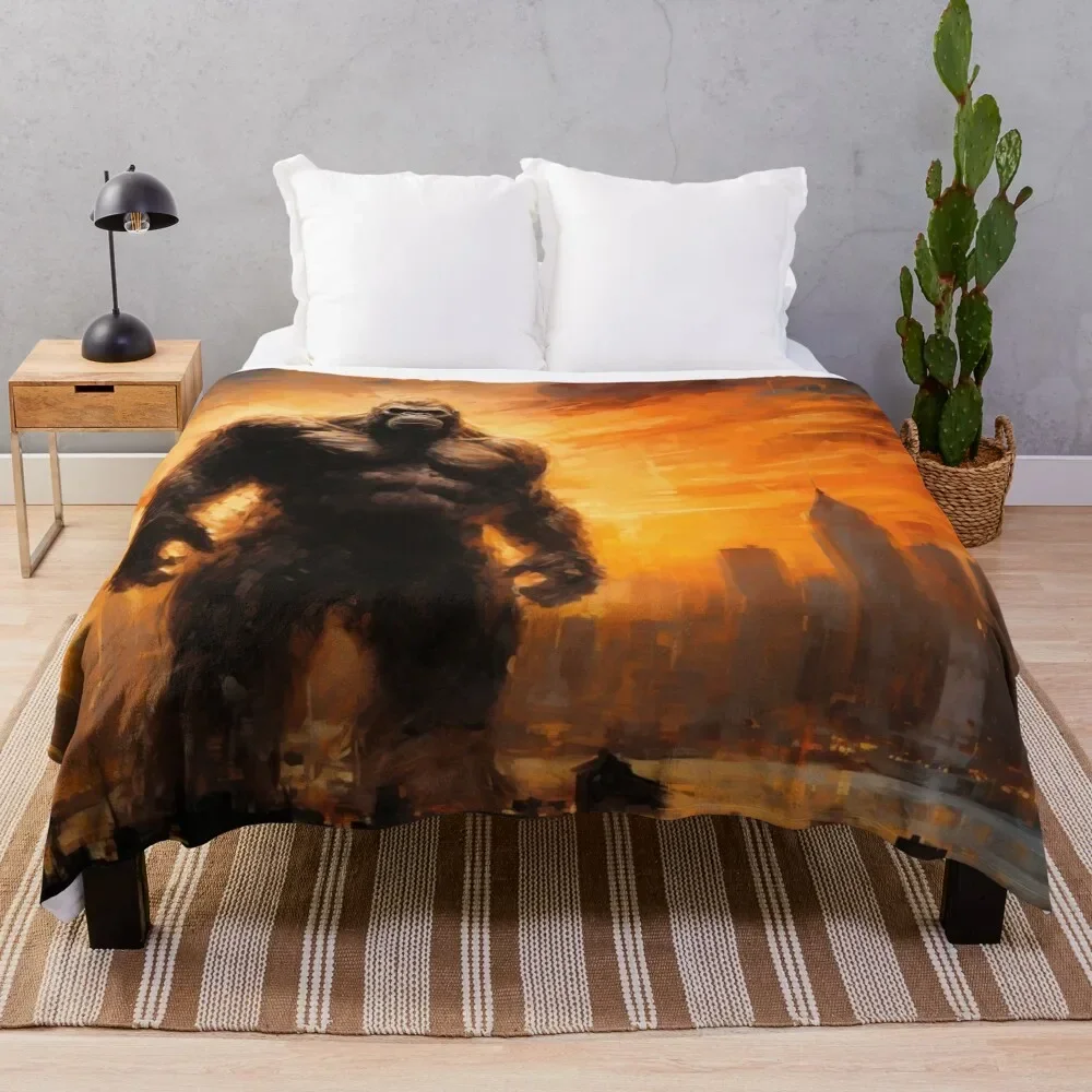 King Kong Throw Blanket Cozy Microfiber Throw Blanket for Home Bedroom
King Kong Throw Blanket Cozy Microfiber Throw Blanket for Home Bedroom