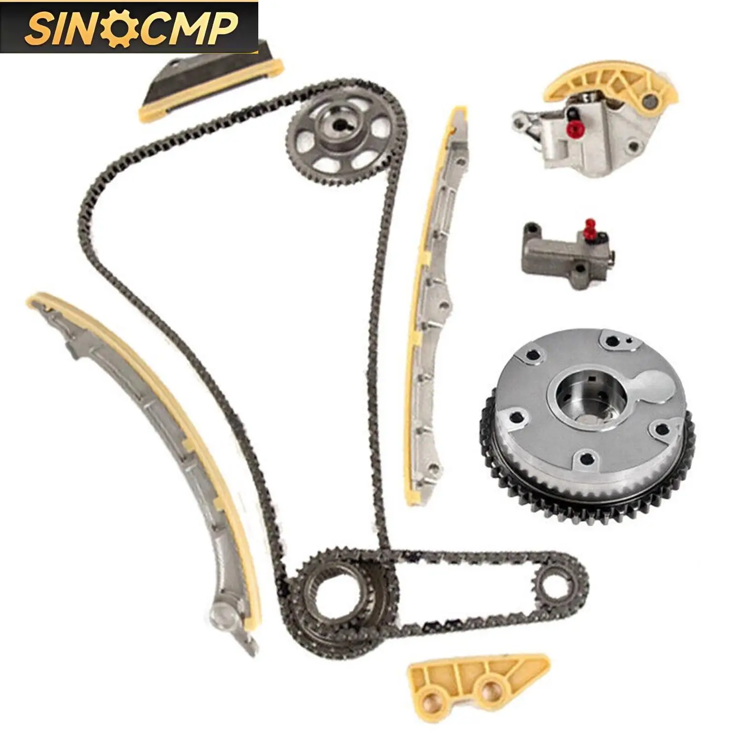 Timing Chain Kit For Honda ILX Accord Civic Crosstour CR-V 2.4 Camshaft Adjuster Timing Components Automobiles Parts 1Set
Timing Chain Kit For Honda ILX Accord Civic Crosstour CR-V 2.4 Camshaft Adjuster Timing Components Automobiles Parts 1Set