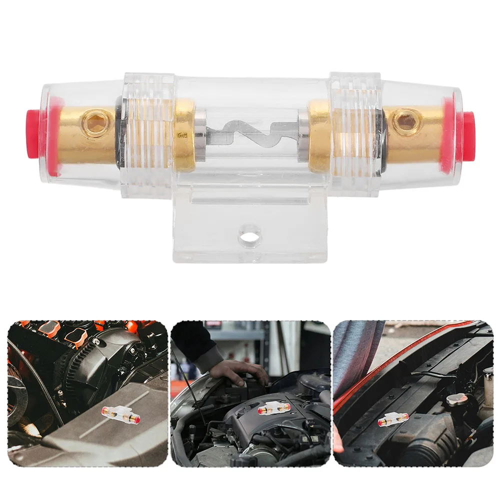 2pcs In-Line Agu Holder Transparent Car Audio Power Holder Overload Protection Mini Fuse Box For Car Stereo Automotive Fuse
2pcs In-Line Agu Holder Transparent Car Audio Power Holder Overload Protection Mini Fuse Box For Car Stereo Automotive Fuse