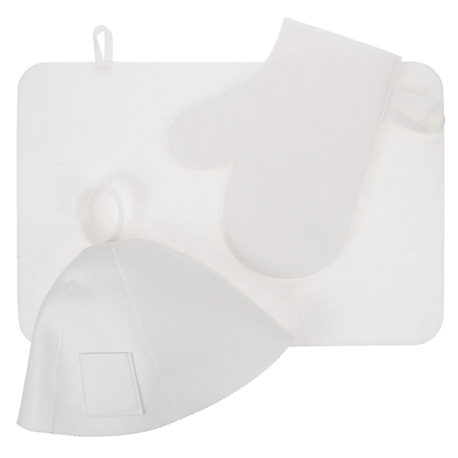 Felt Sauna Glove Women Shower Caps Set White Bathing Caps for Women to Protect Hair Shower Hat Felt Mat Gloves Accessories
Felt Sauna Glove Women Shower Caps Set White Bathing Caps for Women to Protect Hair Shower Hat Felt Mat Gloves Accessories