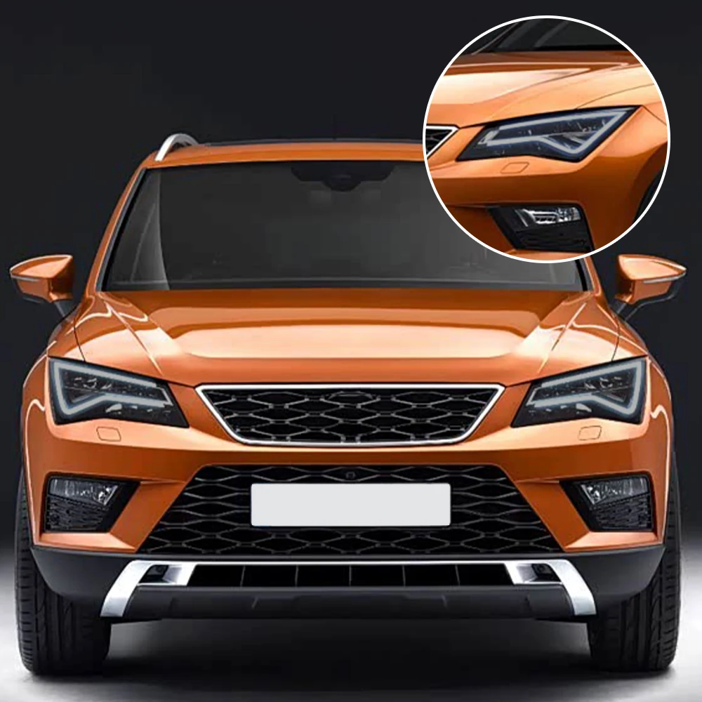 Custom Fit TPU PPF for Seat Cupra Ateca 20-26 High Gloss Smoke Black Pre Cut Headlight Protective Film Anti-Scratch Vinyl Wrap
Custom Fit TPU PPF for Seat Cupra Ateca 20-26 High Gloss Smoke Black Pre Cut Headlight Protective Film Anti-Scratch Vinyl Wrap