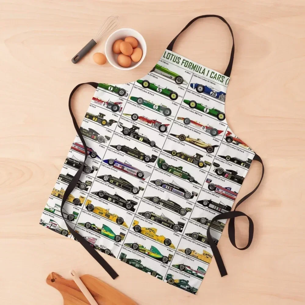 Evolution of Lotus F1 Cars Apron Useful Things For Kitchen For Home Accessories Apron
Evolution of Lotus F1 Cars Apron Useful Things For Kitchen For Home Accessories Apron