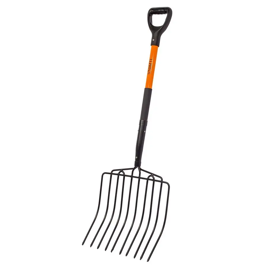 Вилка с шагом для садоводства, вилка с широким шагом на 10 зубьев и ручкой из стекловолокна, прочная вилка с шагом для постельного белья, 45 дюймов
Вилка с шагом для садоводства, вилка с широким шагом на 10 зубьев и ручкой из стекловолокна, прочная вилка с шагом для постельного белья, 45 дюймов