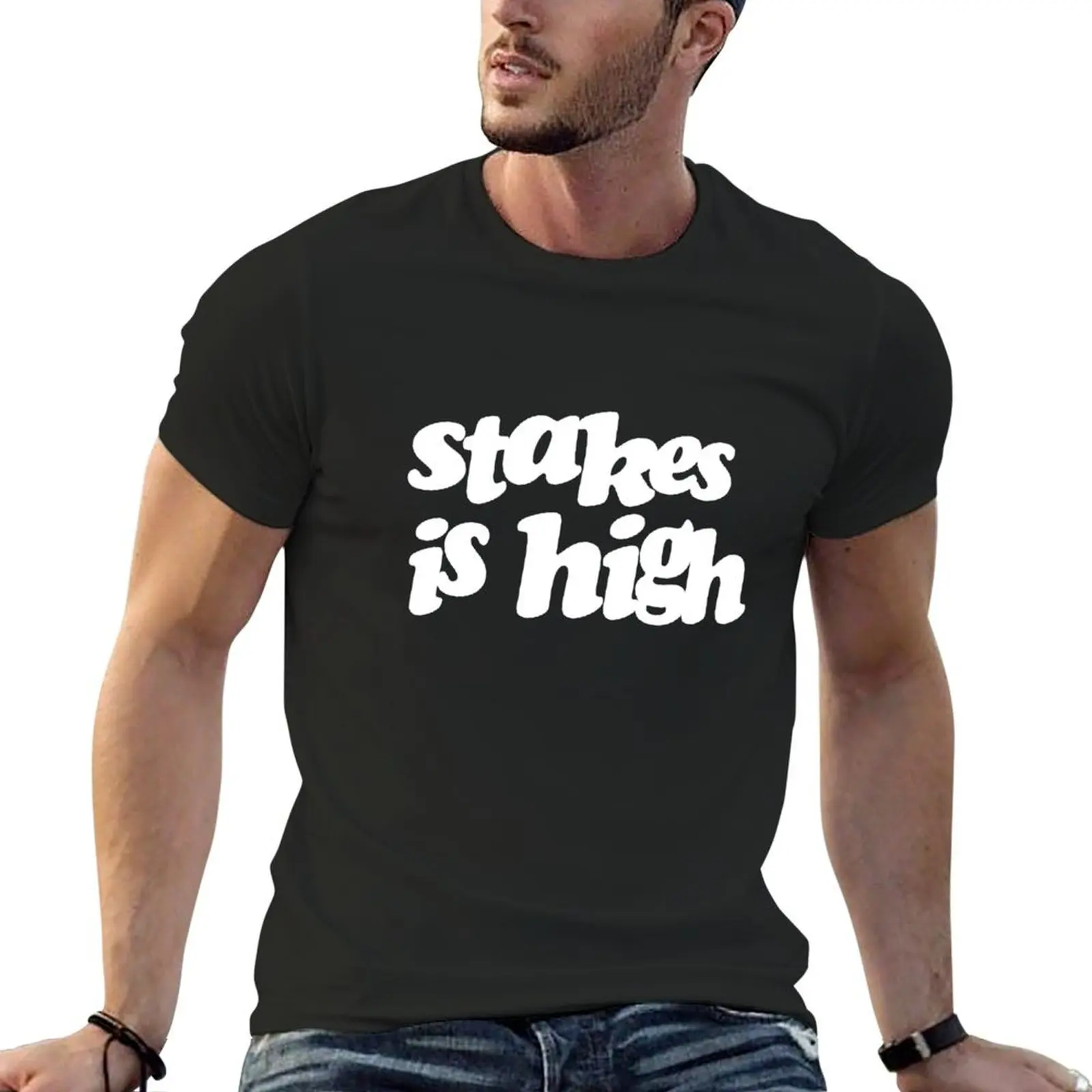 Stakes is high T-Shirt designer shirts vintage summer tops mens graphic t-shirts big and tall
Stakes is high T-Shirt designer shirts vintage summer tops mens graphic t-shirts big and tall