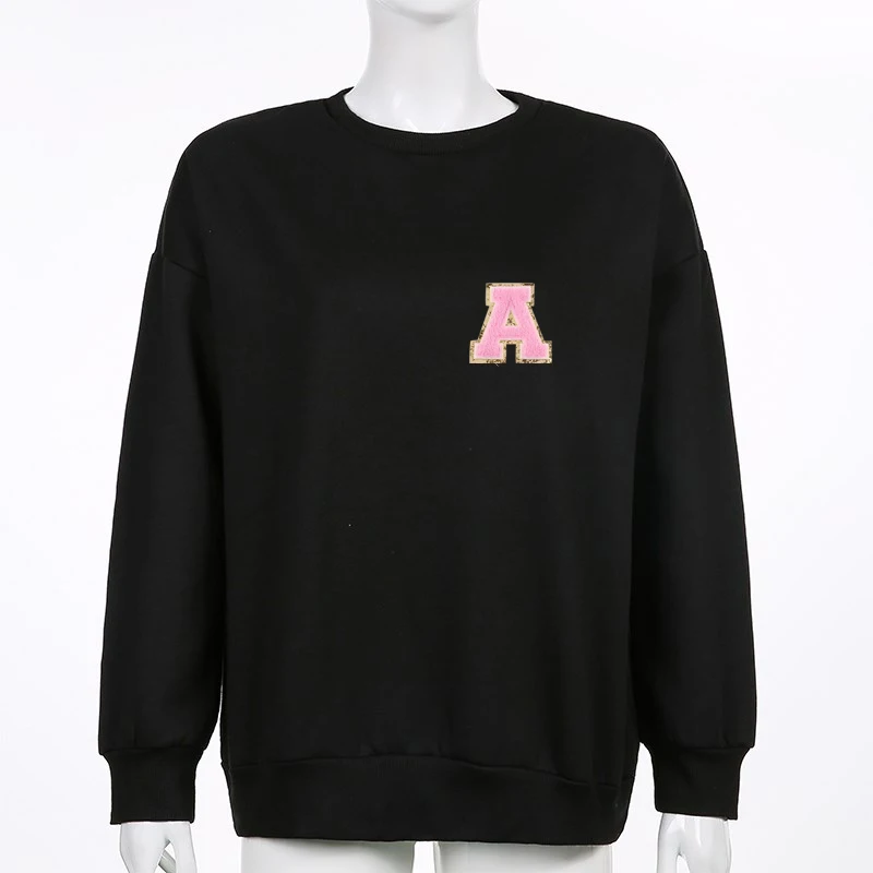 Women's Sweater Y2K Oversized Pullover 26 Letters Black Pullover Winter Graphics Street Long-sleeved Shirt Retro Clothing
Women's Sweater Y2K Oversized Pullover 26 Letters Black Pullover Winter Graphics Street Long-sleeved Shirt Retro Clothing