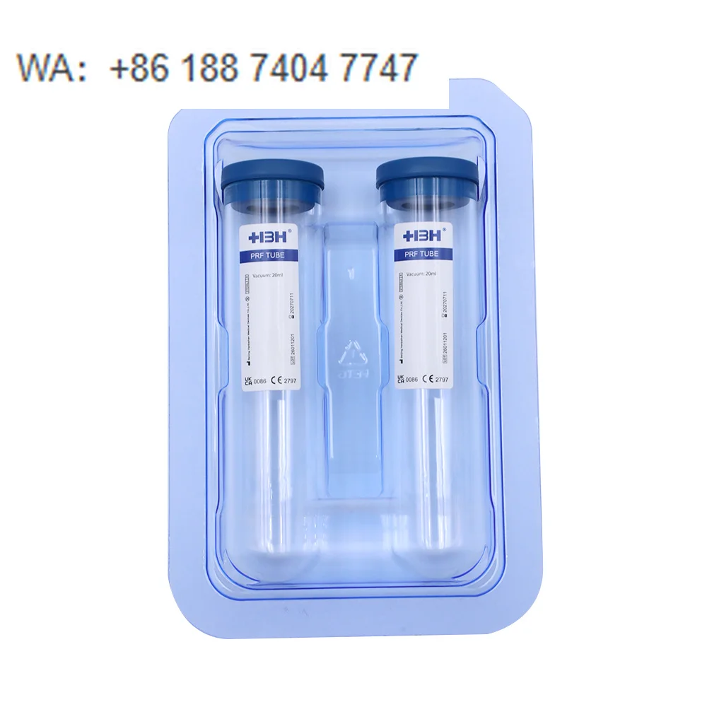 20ml PRF Tube CE for Osteoarthritis Knee, Intra-Articular PRF Centrifuge Collector
20ml PRF Tube CE for Osteoarthritis Knee, Intra-Articular PRF Centrifuge Collector