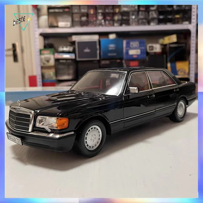NOREV 1/18 Car Model S-Class W126 560SEL 1989 Alloy Diecast Car Full Open Model Car Room Ornament Collectible Gift for Collector
NOREV 1/18 Car Model S-Class W126 560SEL 1989 Alloy Diecast Car Full Open Model Car Room Ornament Collectible Gift for Collector