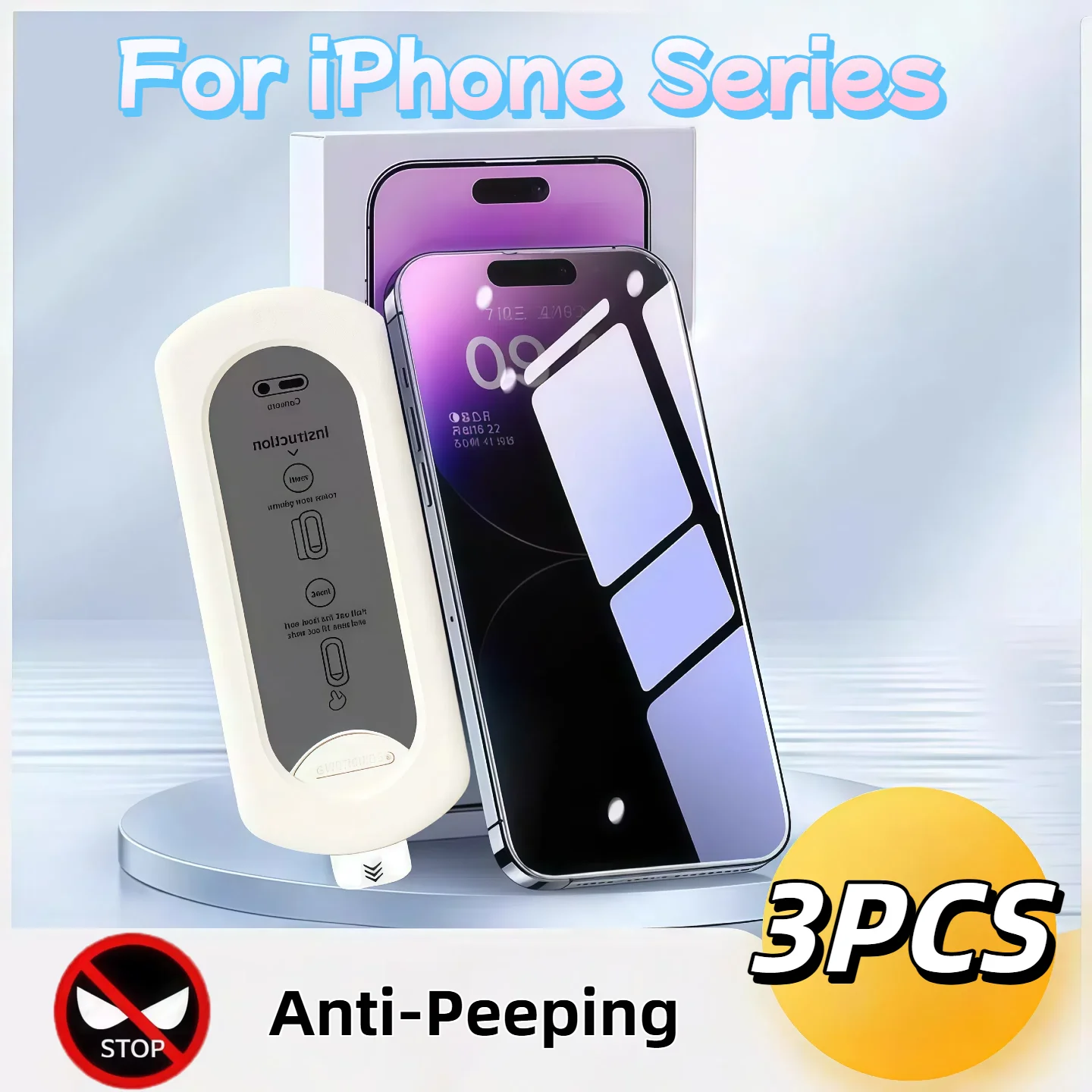3Pcs Anti Spy Privacy Tempered Glass Screen Protector For iPhone 17 16 15 14 13 12 11 Pro Max Plus Xs Xr HD Clear Protection
3Pcs Anti Spy Privacy Tempered Glass Screen Protector For iPhone 17 16 15 14 13 12 11 Pro Max Plus Xs Xr HD Clear Protection