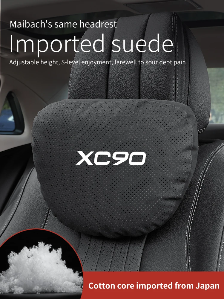 For Volvo XC40 XC60 XC90 T4 T5 T6 B3 B4 B5 B6 Car Headrest Neck Support Seat Lumbar Cushion Soft Neck Pillow Automobile parts
For Volvo XC40 XC60 XC90 T4 T5 T6 B3 B4 B5 B6 Car Headrest Neck Support Seat Lumbar Cushion Soft Neck Pillow Automobile parts