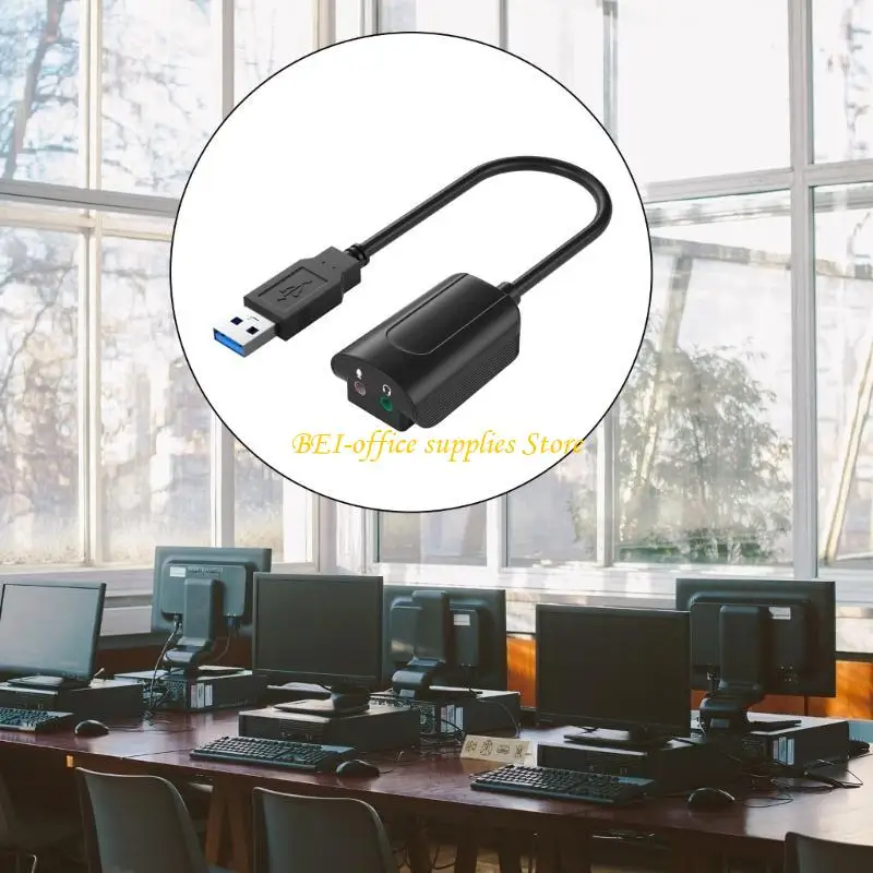 A9LC USB3.0 до 3,5 мм выходной микрофон входной конвертер 7.1 USB Внешняя звуковая карта USB
A9LC USB3.0 до 3,5 мм выходной микрофон входной конвертер 7.1 USB Внешняя звуковая карта USB
