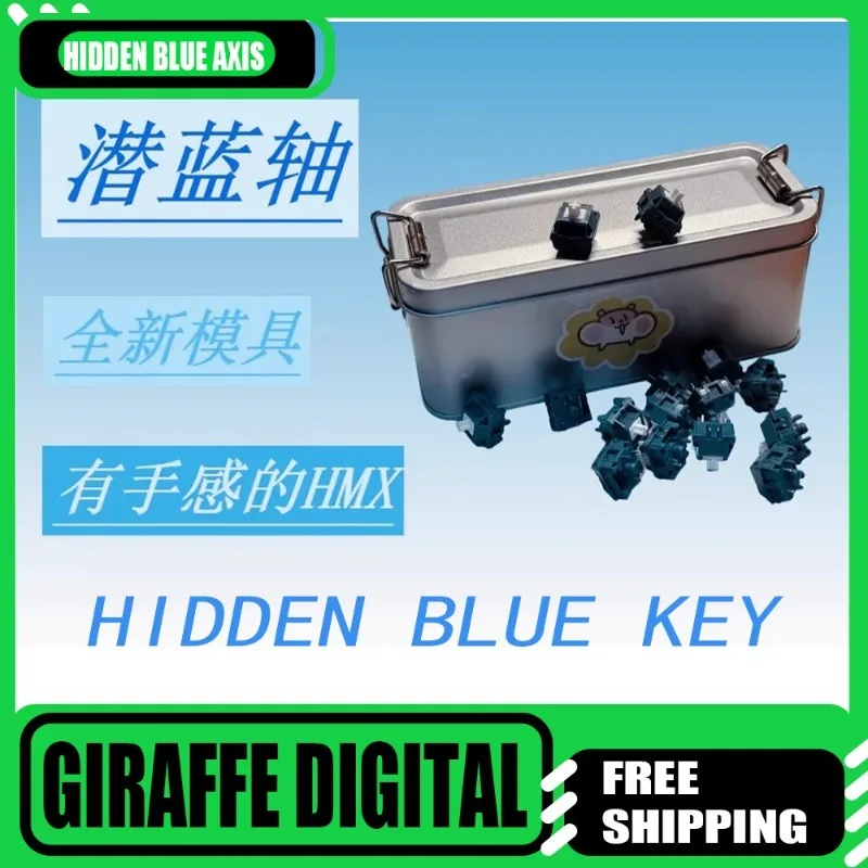 Bottom Touching Linear Blue Axis Deep Blue Axis Mechanical Keyboard Parts Clean and Crisp Silky Smooth Feel No Noise on Machine
Bottom Touching Linear Blue Axis Deep Blue Axis Mechanical Keyboard Parts Clean and Crisp Silky Smooth Feel No Noise on Machine
