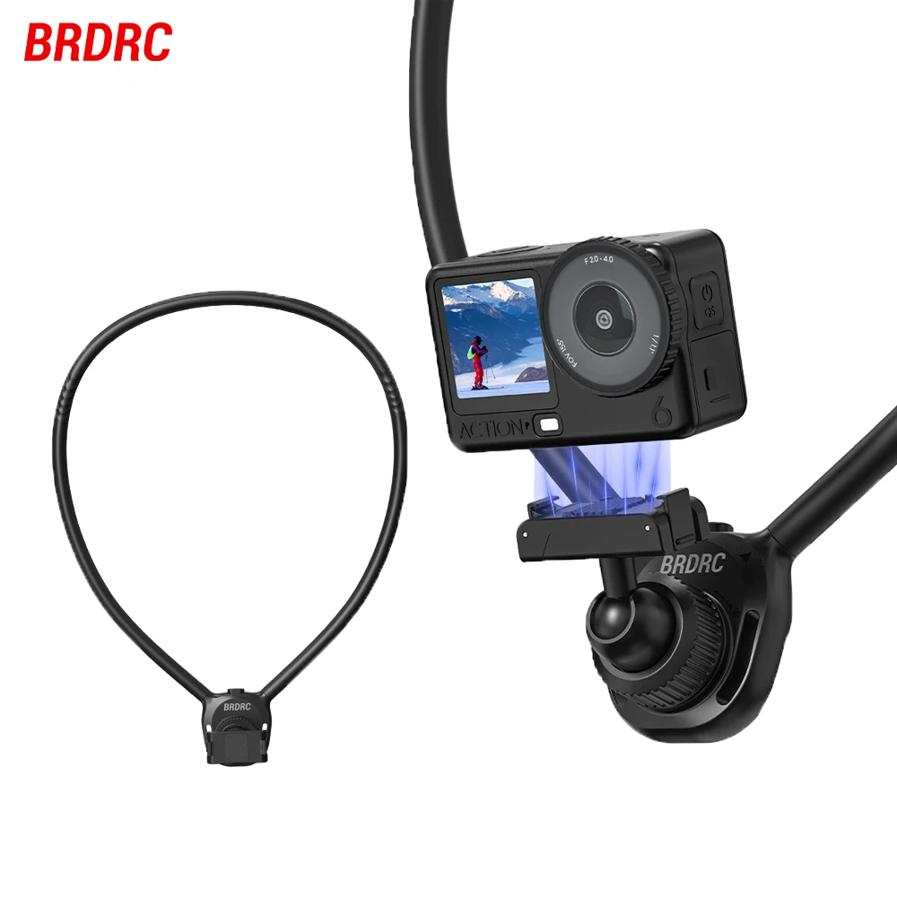 BRDRC Neck Mount for DJI Action 6 5 4/Nano Camera Accessories with Quick-release Base Rotating Neck Hold
BRDRC Neck Mount for DJI Action 6 5 4/Nano Camera Accessories with Quick-release Base Rotating Neck Hold