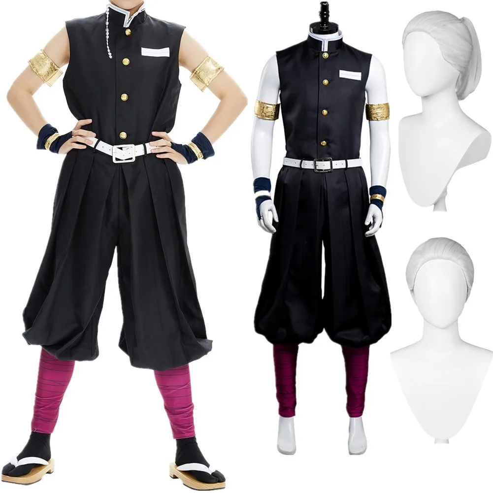Uzui Tengen Cosplay Wig Costume Kimono Headwear Male Anime Roleplay Vest Pants Men Outfits Halloween Carnival Party Suit
Uzui Tengen Cosplay Wig Costume Kimono Headwear Male Anime Roleplay Vest Pants Men Outfits Halloween Carnival Party Suit