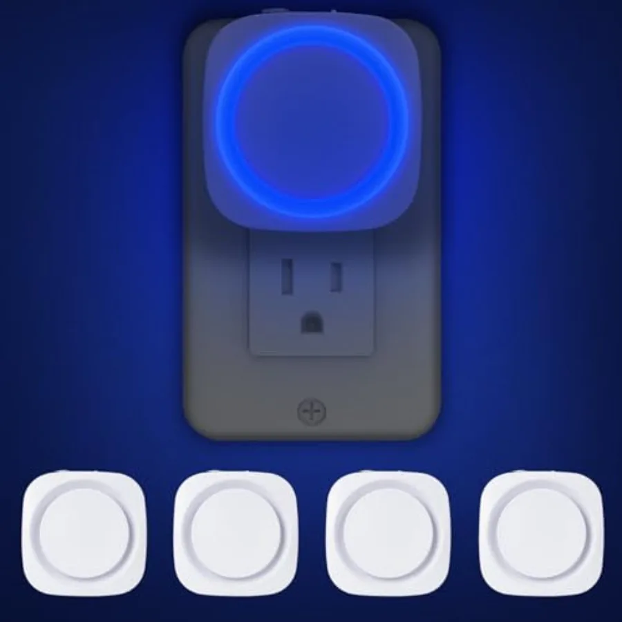 Night Lights Plug into Wall, 4 Packs Dimmable Night Light with Dust to Dawn Sensor, Automatically Turn on and Off, Gentle Glow
Night Lights Plug into Wall, 4 Packs Dimmable Night Light with Dust to Dawn Sensor, Automatically Turn on and Off, Gentle Glow